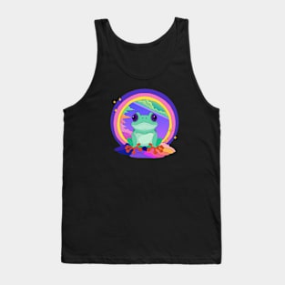 Pastel Dreamy Frog Tank Top